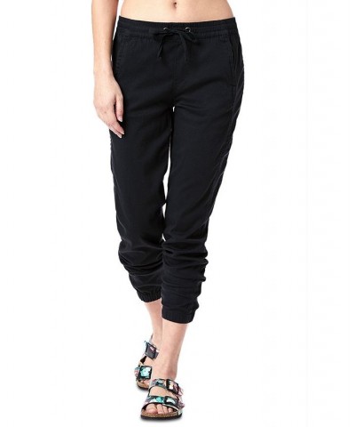 Juniors' Caylee Jogger Pants Black $19.72 Pants