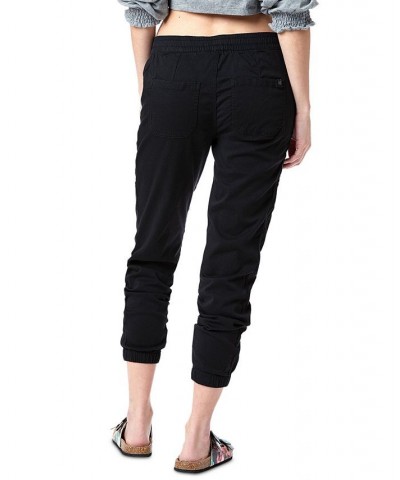 Juniors' Caylee Jogger Pants Black $19.72 Pants