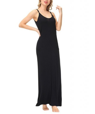 Women's Strappy Dress Jet Black $26.62 Sleepwear