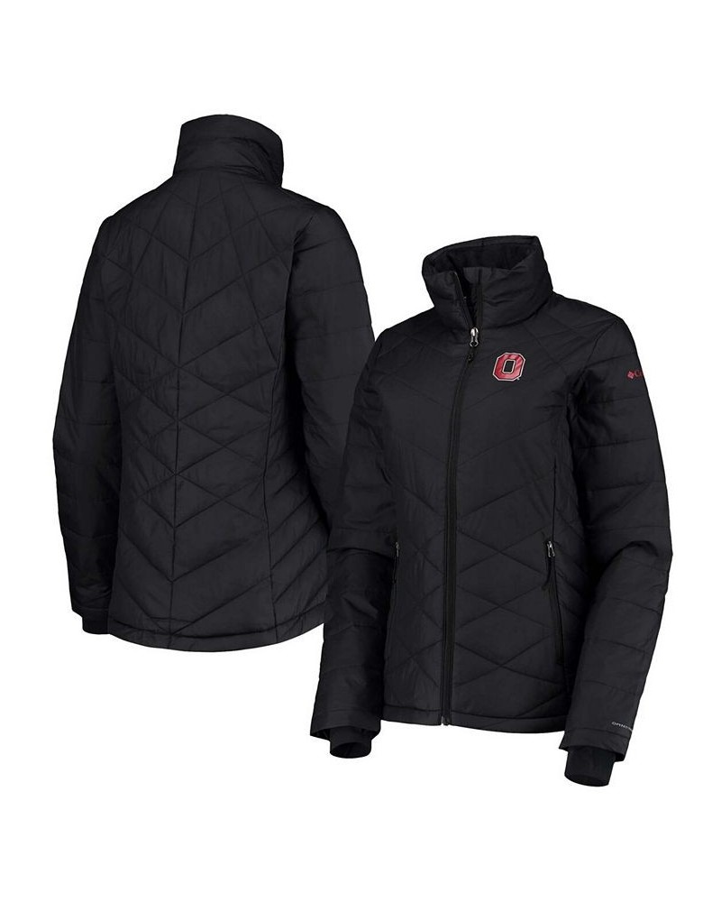 Women's Black Ohio State Buckeyes Heavenly Omni-Heat Full-Zip Jacket Black $46.80 Jackets