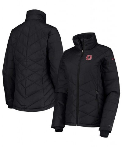 Women's Black Ohio State Buckeyes Heavenly Omni-Heat Full-Zip Jacket Black $46.80 Jackets