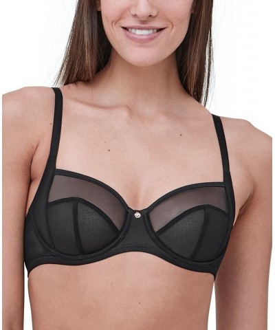 Women's Spellbound Full Coverage Underwire Bra 336212 Black $30.10 Bras