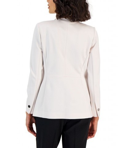 Women's Compression Faux Double-Breasted Jacket Anne White $34.44 Jackets