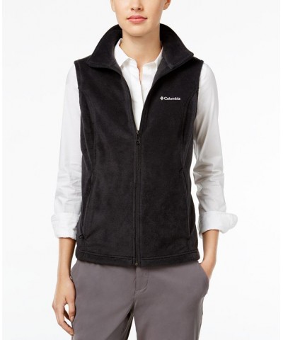 Women's Benton Springs Fleece Vest Black $28.49 Jackets