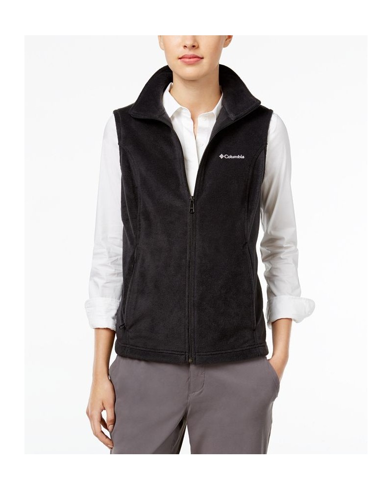 Women's Benton Springs Fleece Vest Black $28.49 Jackets