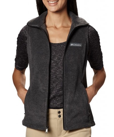 Women's Benton Springs Fleece Vest Black $28.49 Jackets