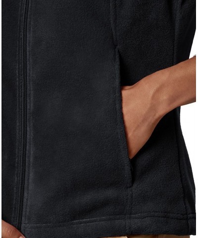 Women's Benton Springs Fleece Vest Black $28.49 Jackets