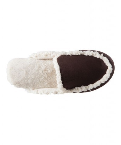 Isotoner Microsuede Alex Scuff with 360 Surround Memory Foam Slipper Online Only Dark Chocolate $12.76 Shoes