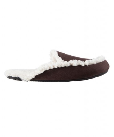 Isotoner Microsuede Alex Scuff with 360 Surround Memory Foam Slipper Online Only Dark Chocolate $12.76 Shoes