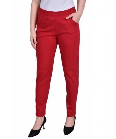 Petite Ankle Length Millennium Pants Red Mercury $14.40 Pants