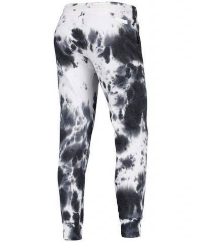 Women's White and Black Las Vegas Raiders Melody Tie-Dye Jogger Pants White, Black $42.30 Pants