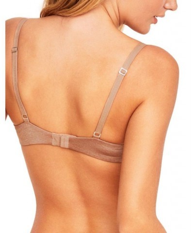 Analize Women's Push Up Plunge Bra Medium beige $23.63 Bras