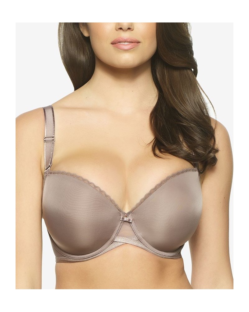 Women's Peridot Underwire T-shirt Bra Brown $15.29 Bras