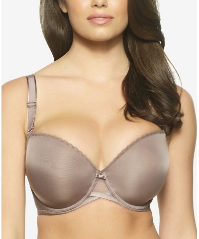 Women's Peridot Underwire T-shirt Bra Brown $15.29 Bras