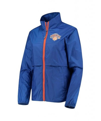 Women's Blue New York Knicks Winning Shot Full-Zip Jacket Blue $32.12 Jackets