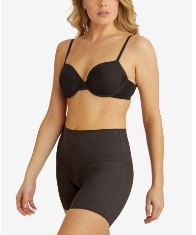 Women's Comfy Curves Waistline Bike Pant Shapewear 2518 Black $25.42 Shapewear