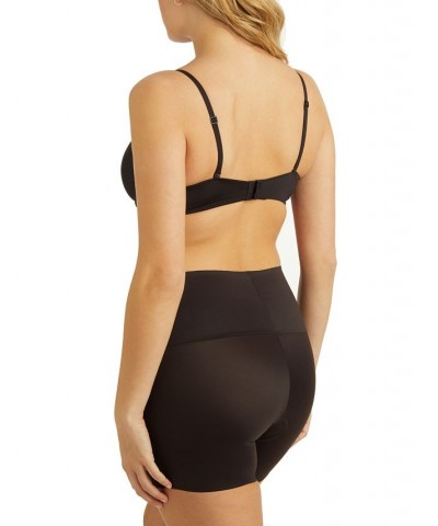 Women's Comfy Curves Waistline Bike Pant Shapewear 2518 Black $25.42 Shapewear