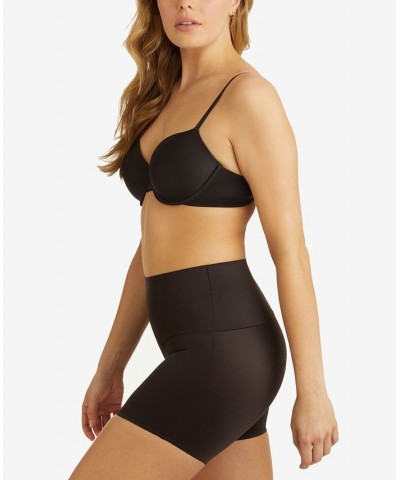 Women's Comfy Curves Waistline Bike Pant Shapewear 2518 Black $25.42 Shapewear