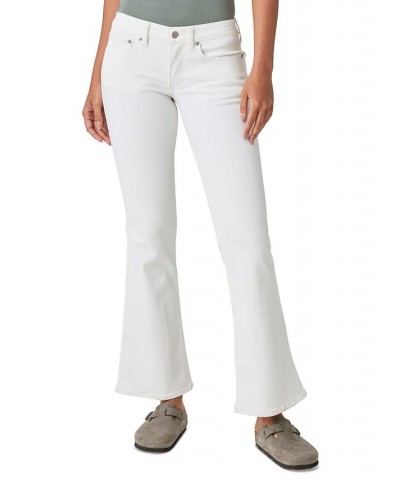 Women's Sweet Flare Stretch Flare-Leg Jeans Bright White $45.78 Jeans