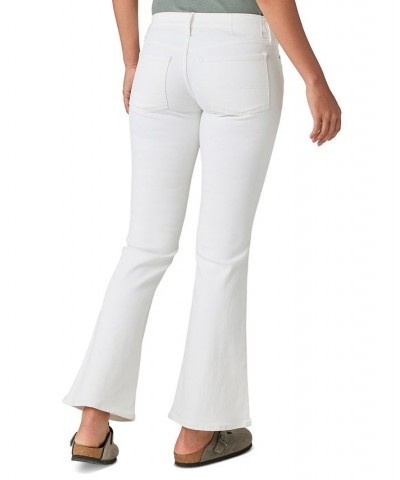 Women's Sweet Flare Stretch Flare-Leg Jeans Bright White $45.78 Jeans