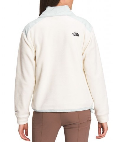 Women's Alpine Polartec Quarter-Zip Sweatshirt White $41.60 Sweatshirts