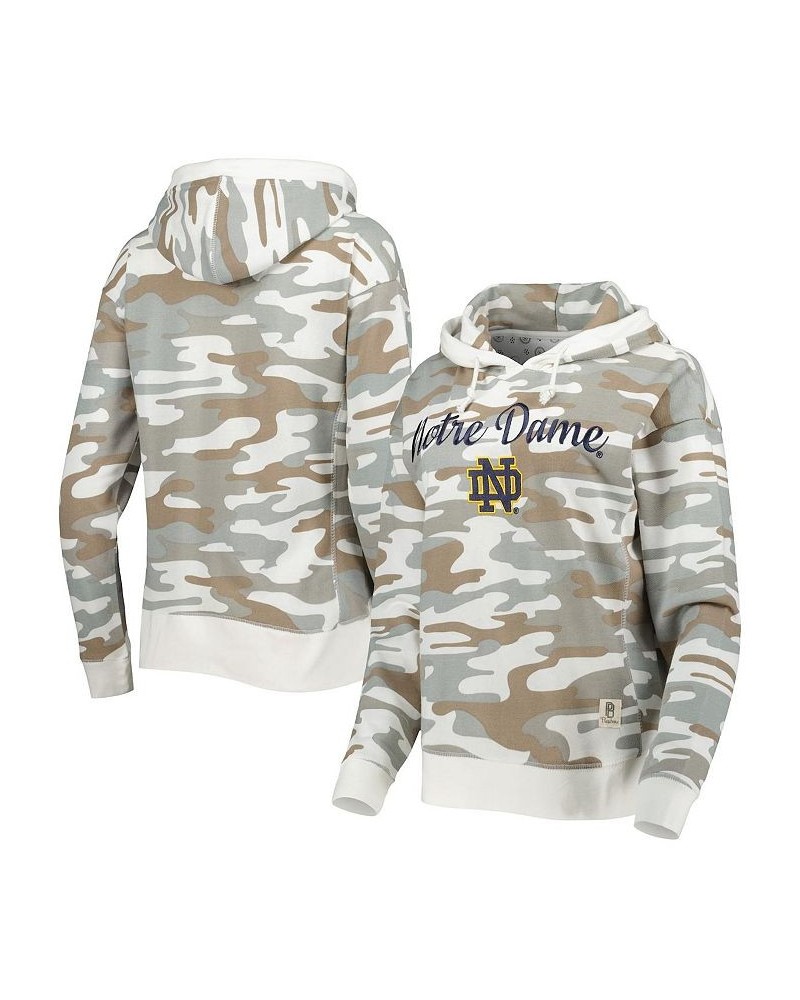 Women's Camo Notre Dame Fighting Irish San Pablo Pullover Hoodie Camo $30.75 Sweatshirts