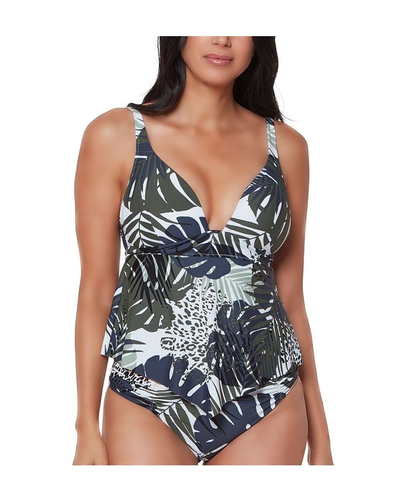 Moody Tropics Hanky Tankini Top Multi $16.75 Swimsuits