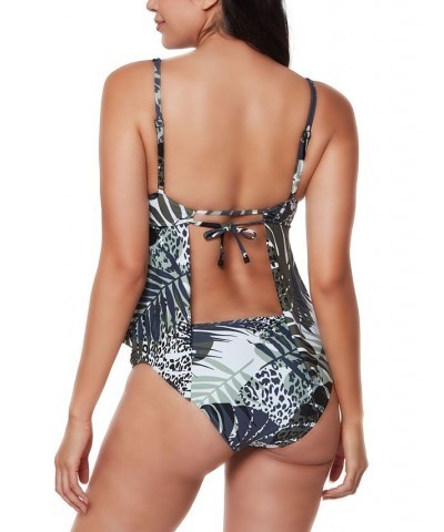 Moody Tropics Hanky Tankini Top Multi $16.75 Swimsuits