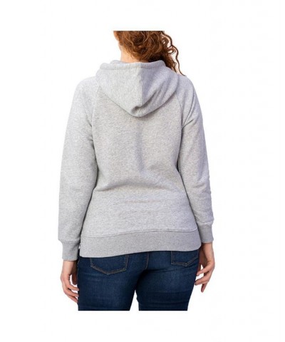 Women Nursing Hoodie Sweatshirt Grey $23.84 Sweaters