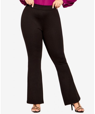 Trendy Plus Size Yolanda Pants Black $40.05 Pants