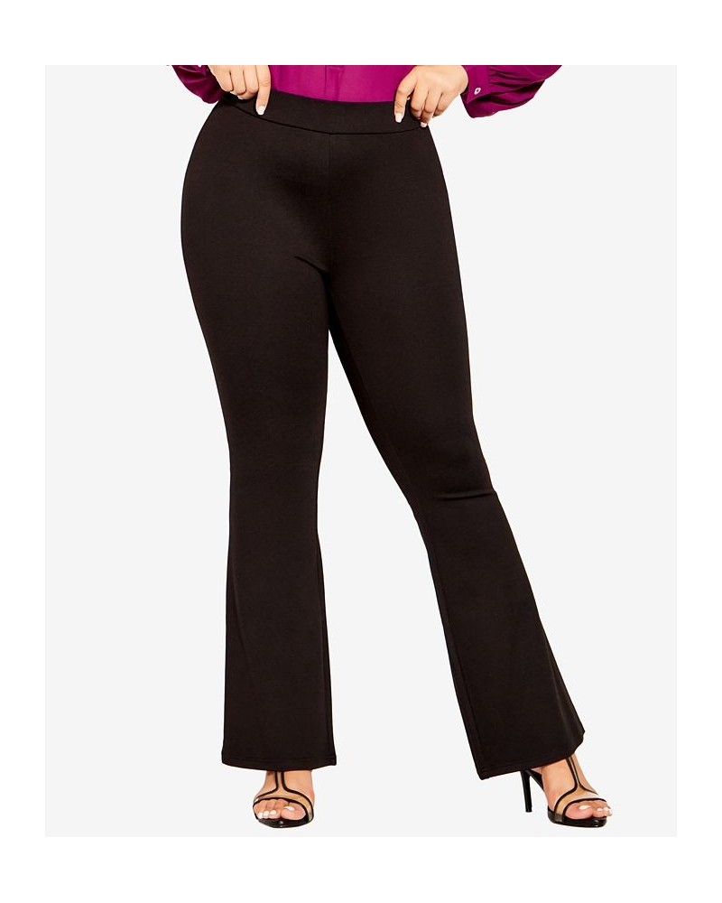 Trendy Plus Size Yolanda Pants Black $40.05 Pants