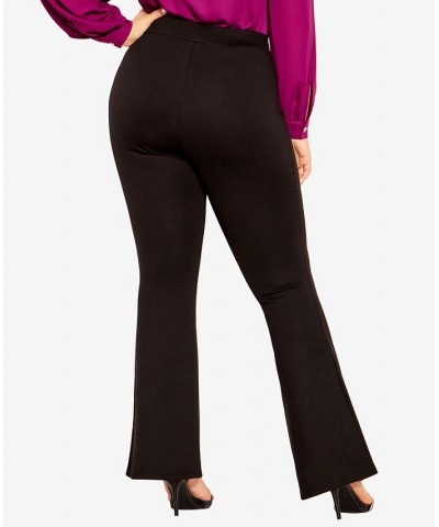 Trendy Plus Size Yolanda Pants Black $40.05 Pants