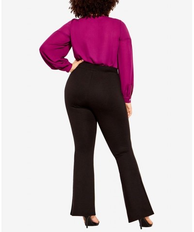 Trendy Plus Size Yolanda Pants Black $40.05 Pants