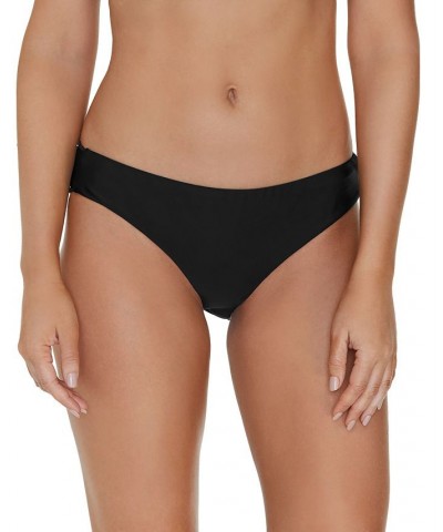 Juniors' Fiesta Hipster Bikini Bottoms Black $24.20 Swimsuits