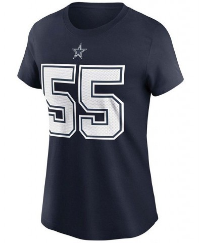 Women's Leighton Vander Esch Navy Dallas Cowboys Name and Number T-shirt Navy $22.94 Tops