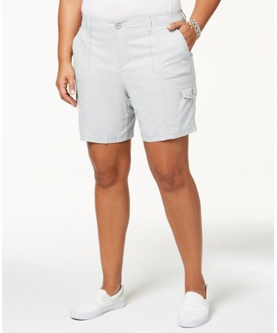 Plus Size Split-Neck Top & Shorts Misty Harbor $19.60 Shorts