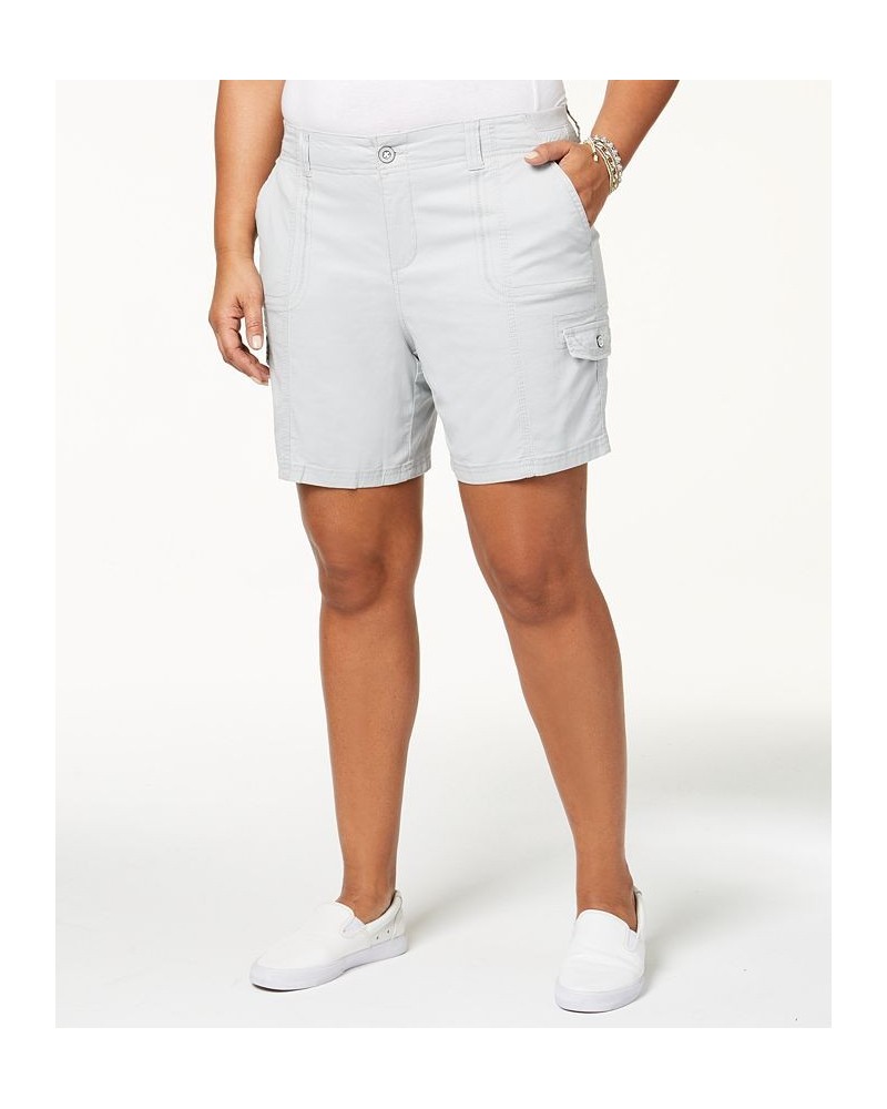 Plus Size Split-Neck Top & Shorts Misty Harbor $19.60 Shorts