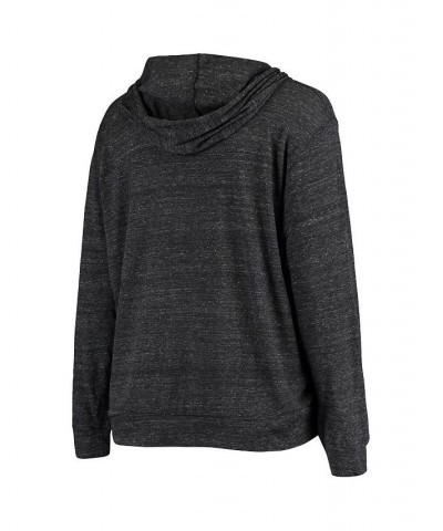 Women's 5th & Ocean by Heathered Black LAFC Plus Size Tri-Blend V-Neck Pullover Hoodie Heathered Black $31.50 Sweatshirts