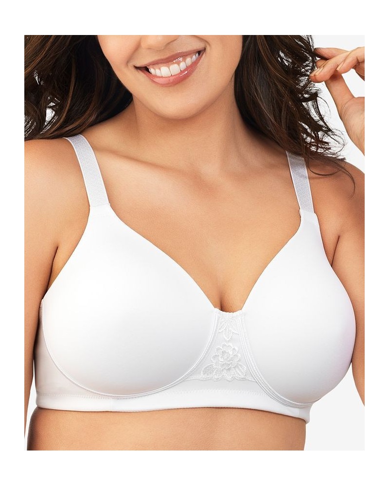 Full Figure Beauty Back Smoother Wireless Bra 71380 White $15.95 Bras