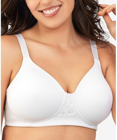 Full Figure Beauty Back Smoother Wireless Bra 71380 White $15.95 Bras