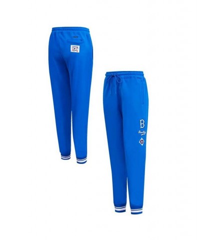 Women's Royal Brooklyn Dodgers Cooperstown Collection Retro Classic Sweatpants Royal $24.75 Pants