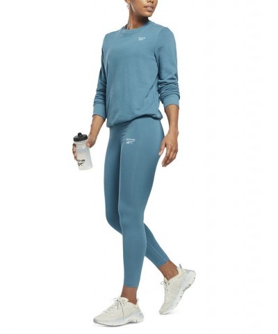 Women's Full Length Leggings Blue $17.04 Pants