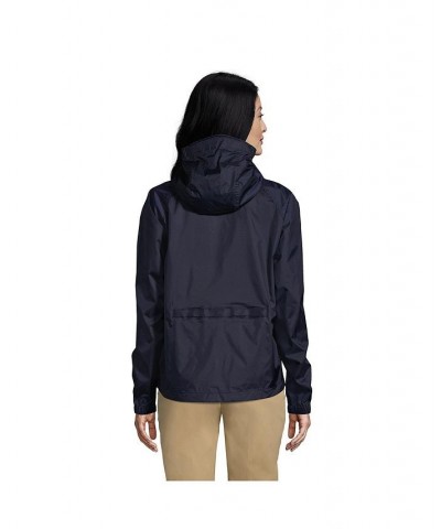 School Uniform Women's Packable Rain Jacket Classic navy $22.24 Jackets