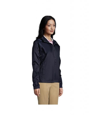 School Uniform Women's Packable Rain Jacket Classic navy $22.24 Jackets