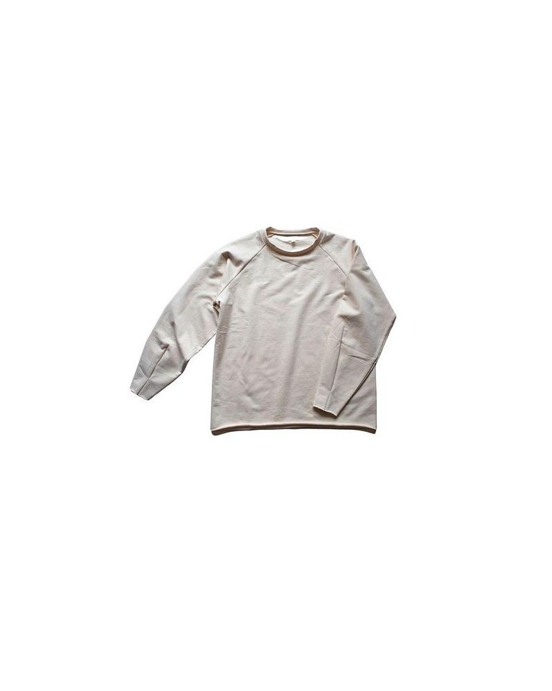 Women's Maternity Organic Cotton Sweatshirt Sweatshirt White $31.00 Sweatshirts