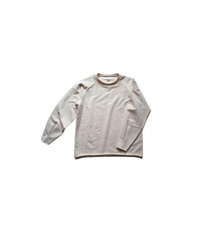 Women's Maternity Organic Cotton Sweatshirt Sweatshirt White $31.00 Sweatshirts