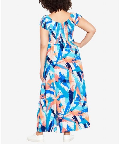 Plus Size Raelynn Dress Brushstroke $30.17 Dresses