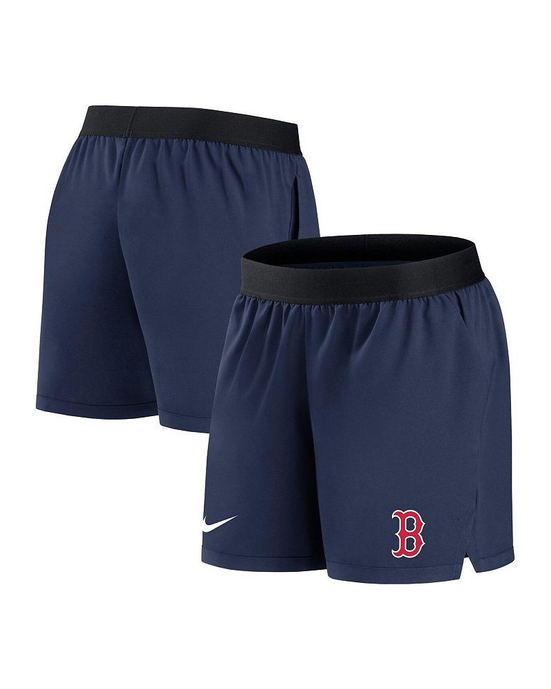 Women's Navy Boston Red Sox Authentic Collection Flex Vent Max Performance Shorts Navy $23.00 Shorts