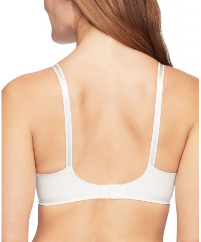 Warners No Side Effects Underarm-Smoothing Comfort Wireless Lightly Lined T-Shirt Bra 1056 White $10.25 Bras