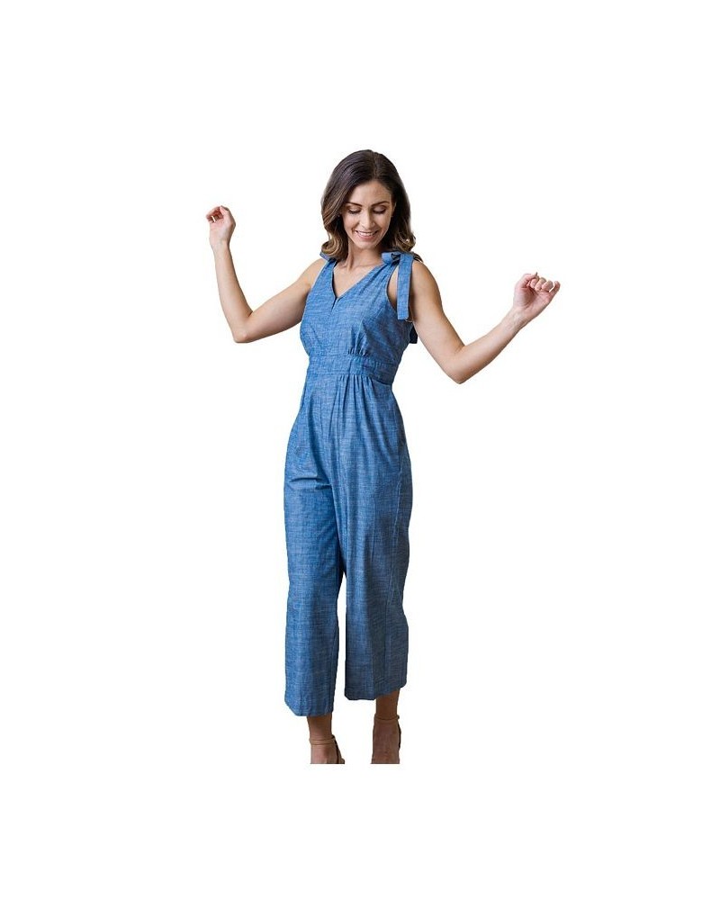 Mommy & Me Organic Cotton Dress and Jumpsuit in Chambray Blue Chambray $27.98 Dresses